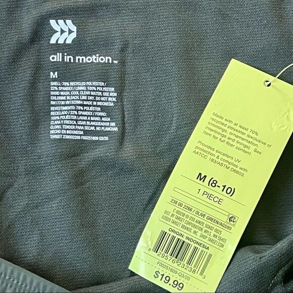 🆕All in motion bikini bottom Size M(8-10) - Picture 3 of 3